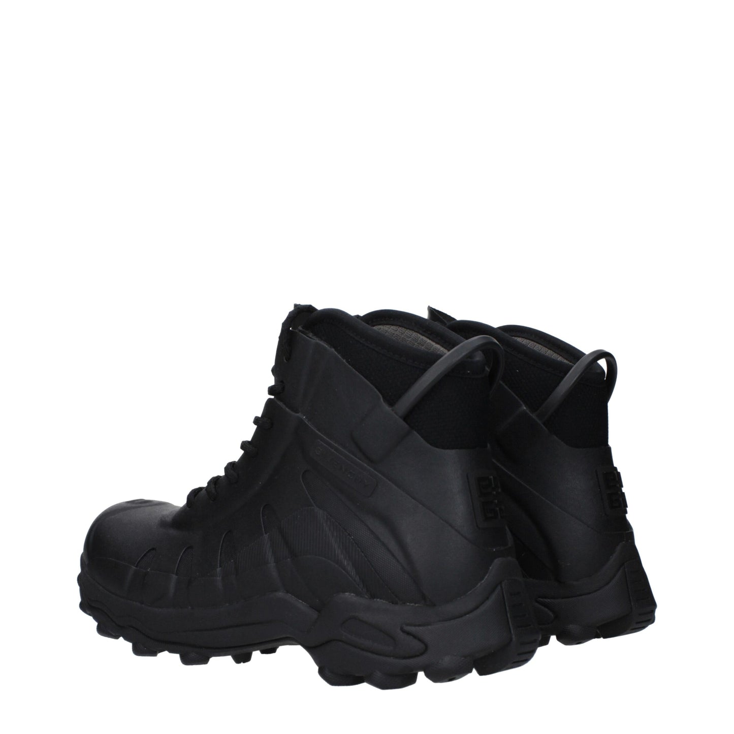 Bottes de cheville en coton noir Givenchy