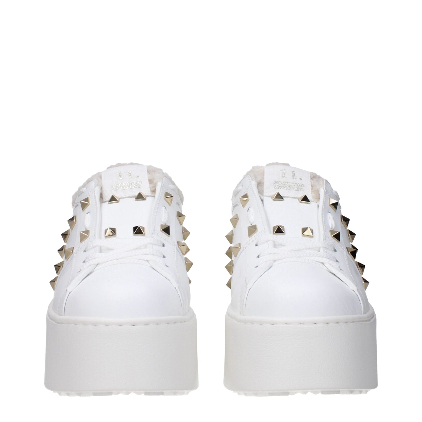 Valentino Garavani witte leren platform sneakers