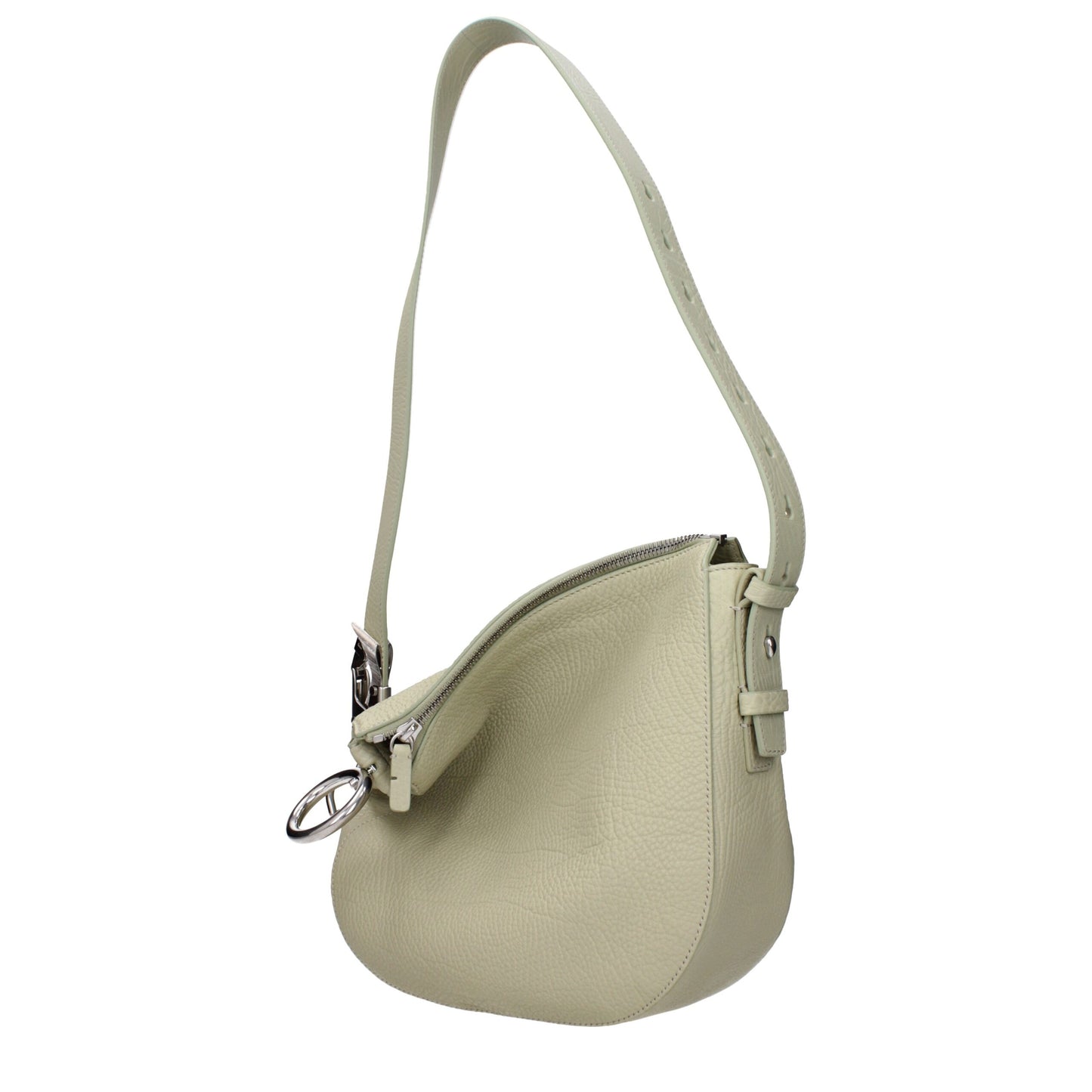 Sacs à bandoulière en cuir vert Burberry
