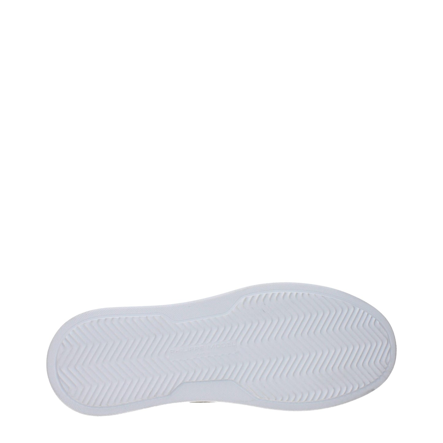Baskets basses en cuir vert de Philippe Model