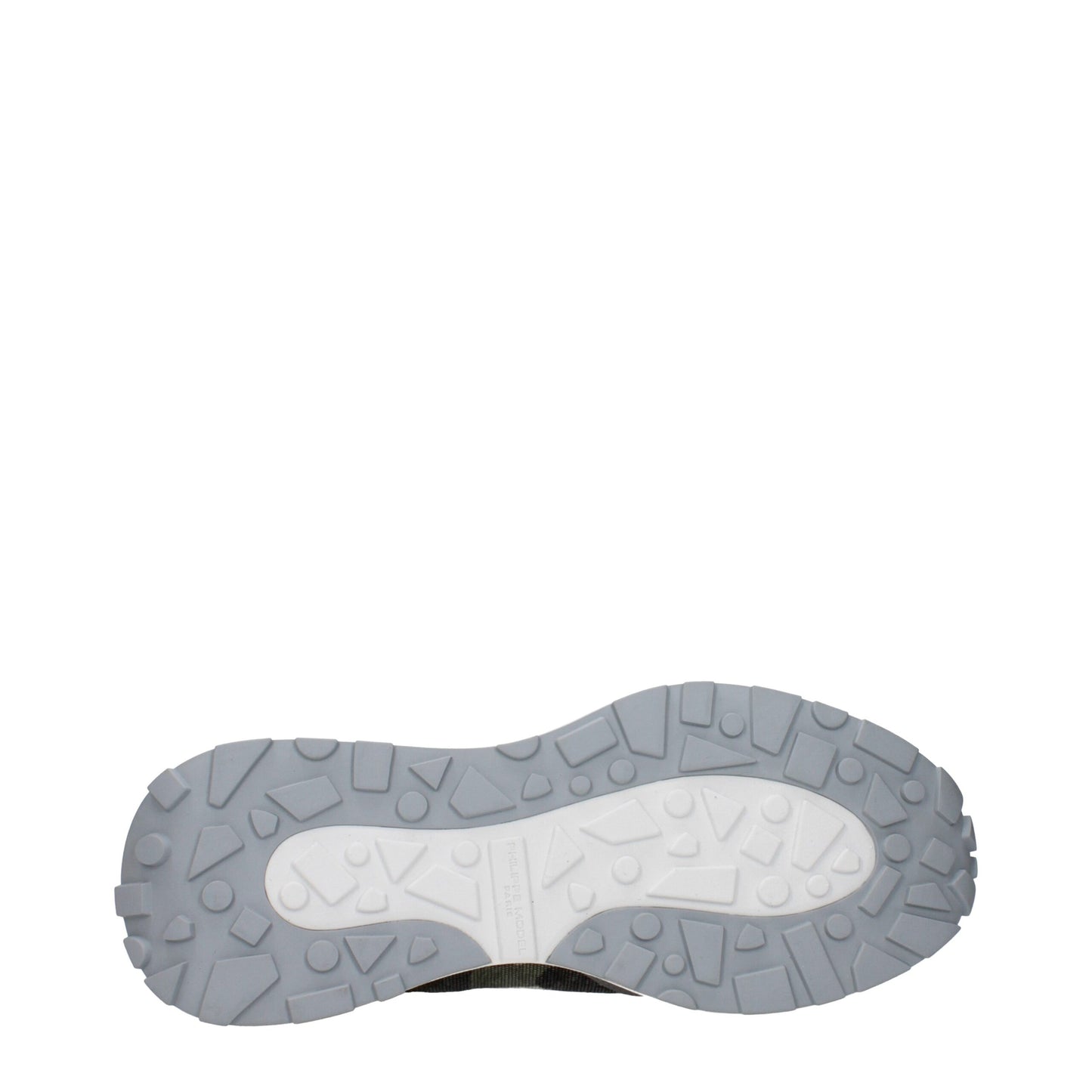 Philippe Model groene chunky sneakers van stof