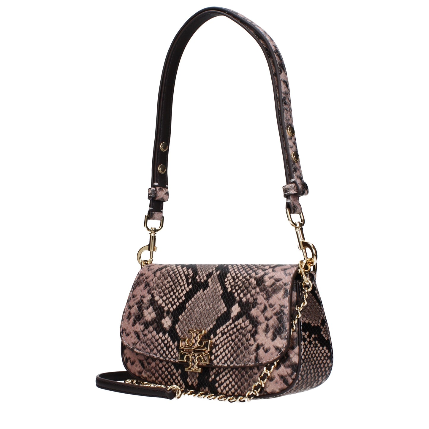 Sacs à bandoulière en cuir rose Tory Burch