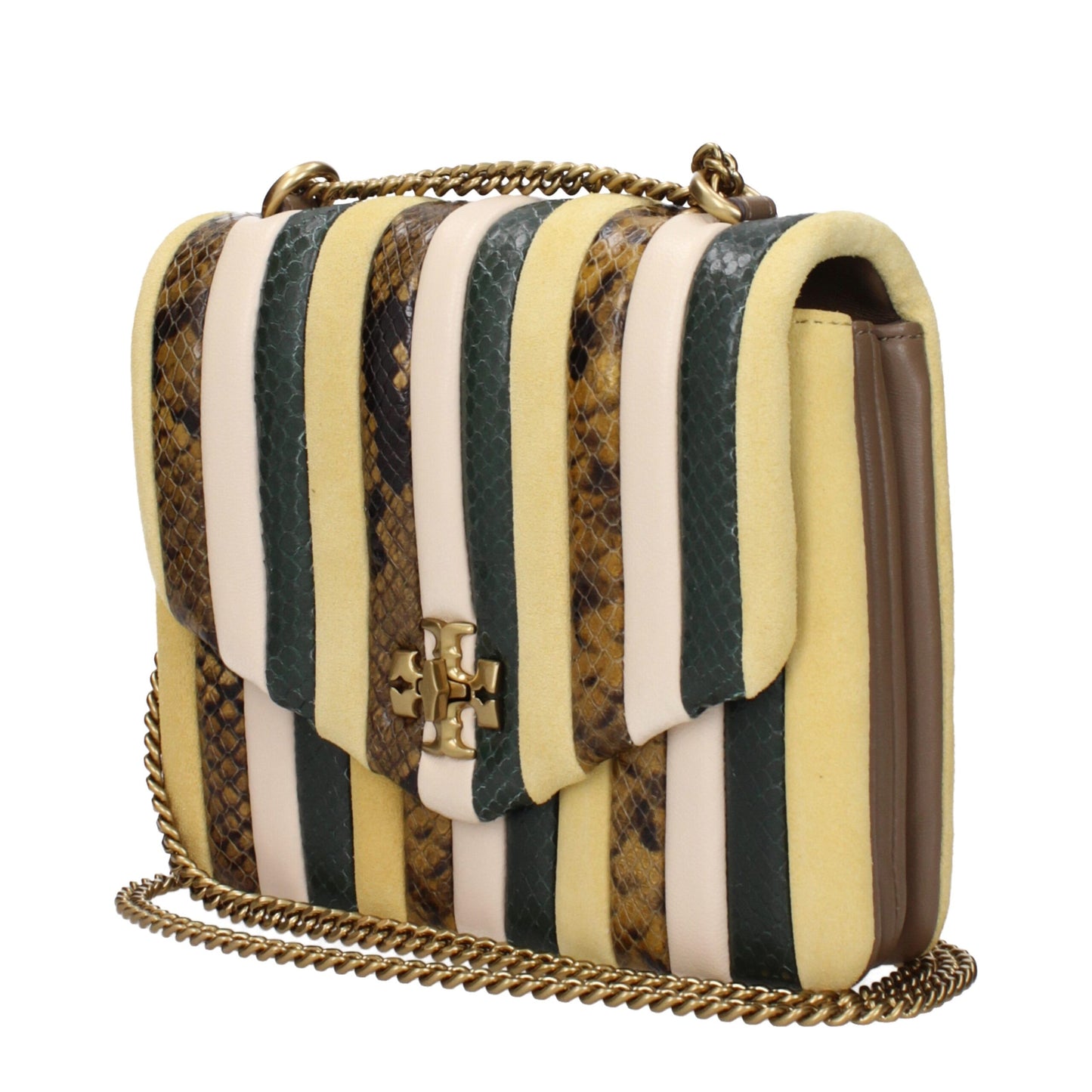 Sacs à bandoulière en cuir jaune Tory Burch
