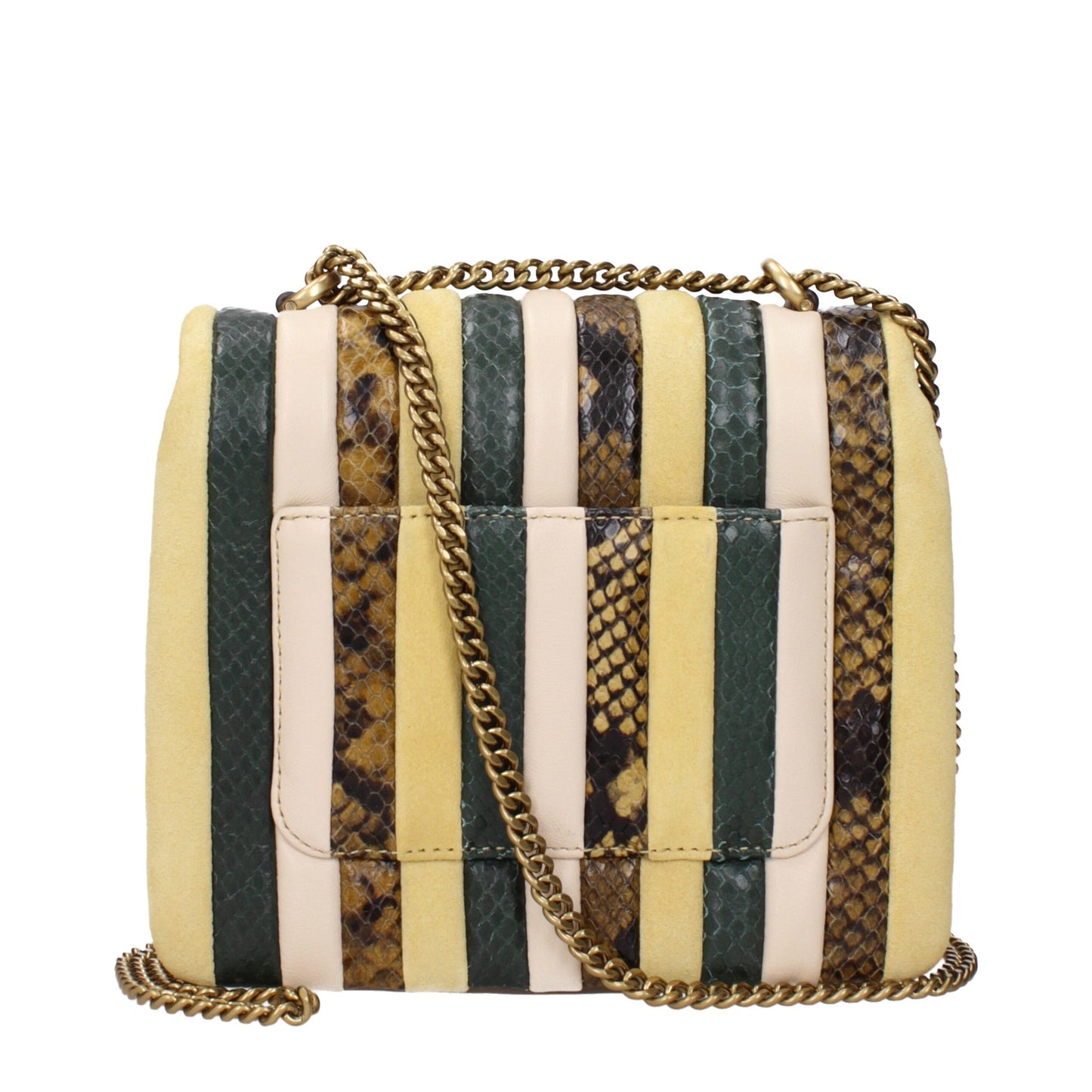 Sacs à bandoulière en cuir jaune Tory Burch