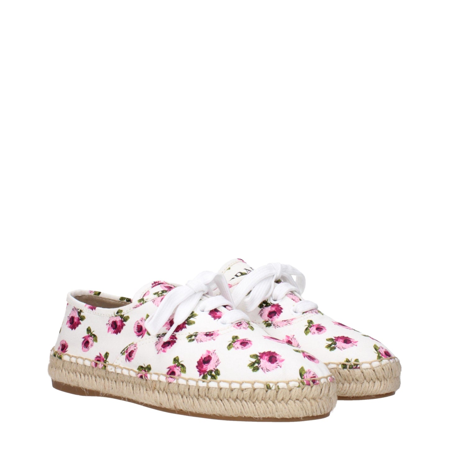 Prada Espadrilles van wit stof