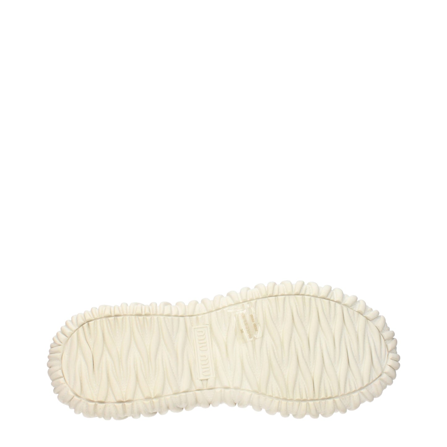 Miu Miu roze stoffen lage sneakers