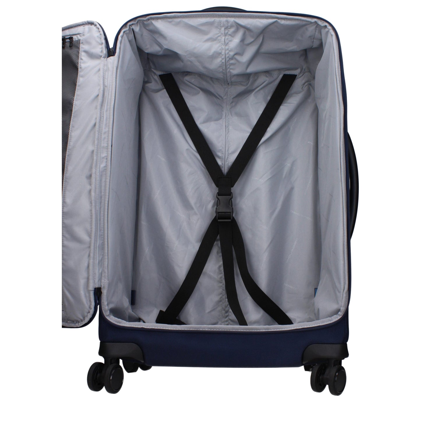 Piquadro BV4733X19BLU Trolley en Tissu Bleu