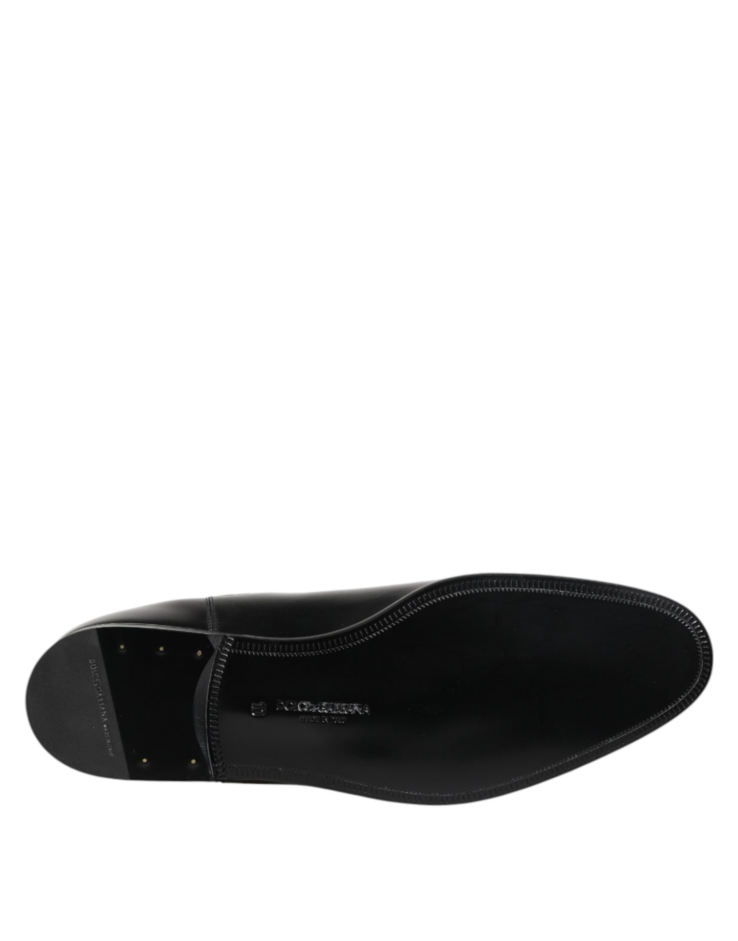 Dolce & Gabbana Zwarte Chelsea Slip-on Midcalflaarzen