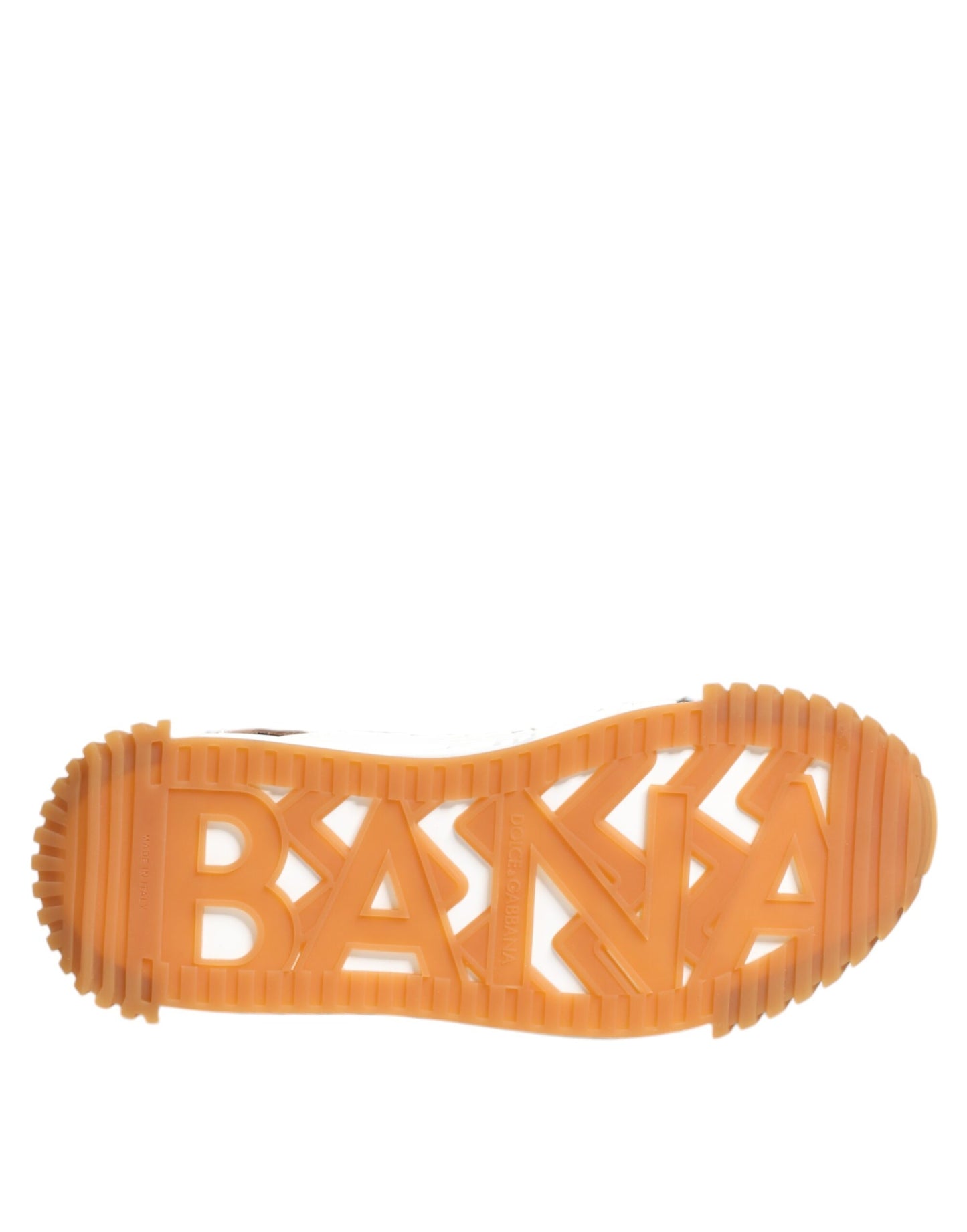 Sandales compensées en cuir marron cloutées Dolce & Gabbana