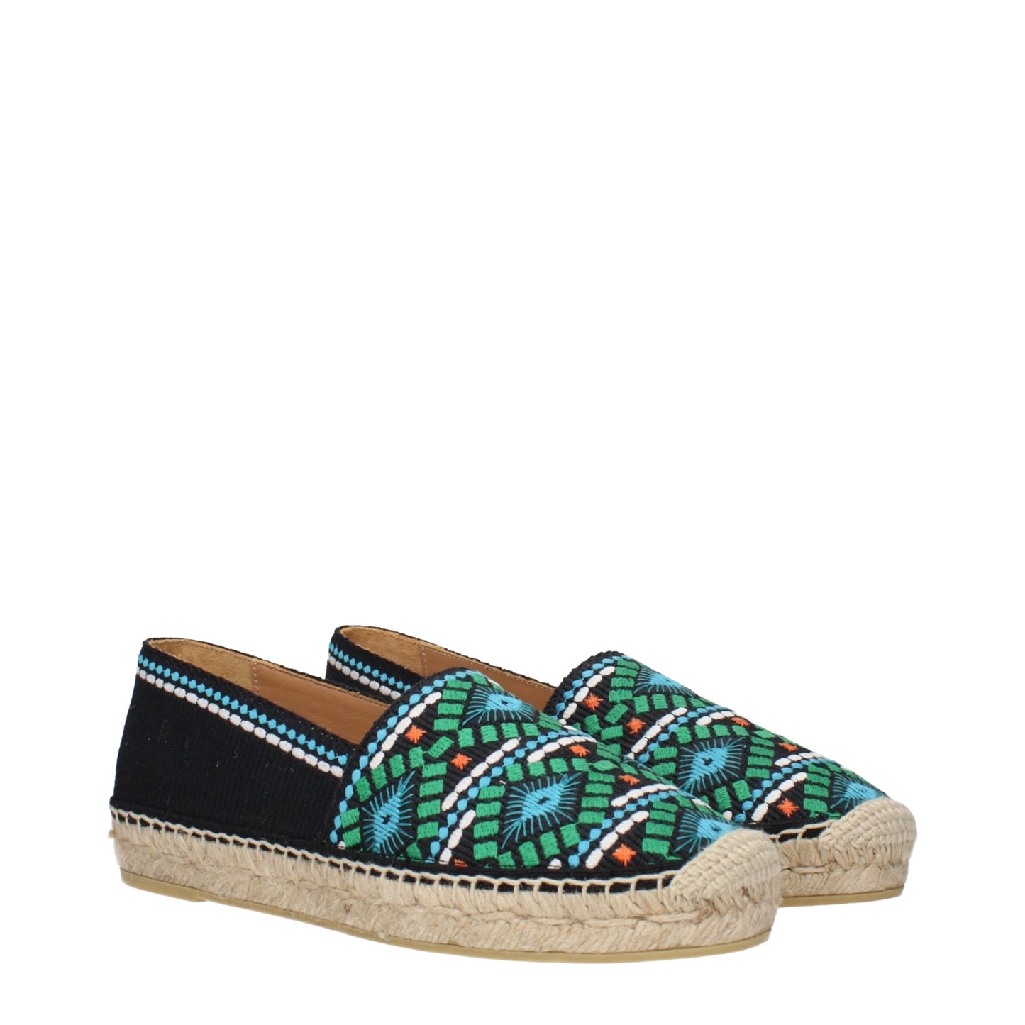 Prada Espadrilles van Zwarte Stof