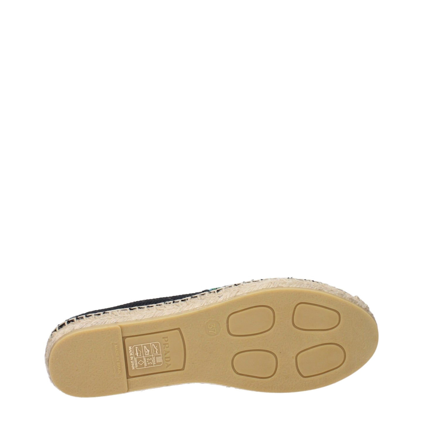 Prada Espadrilles van Zwarte Stof