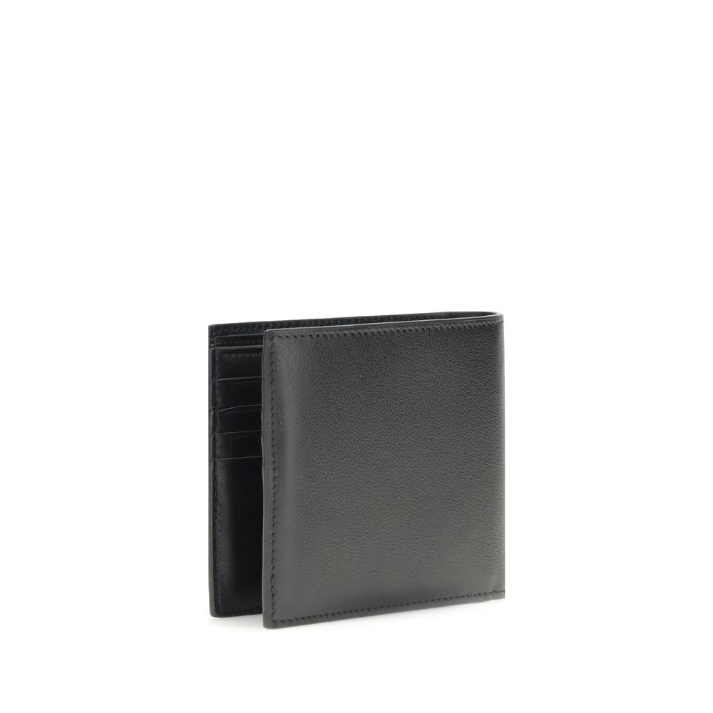 Portefeuille à plaque logo Balenciaga