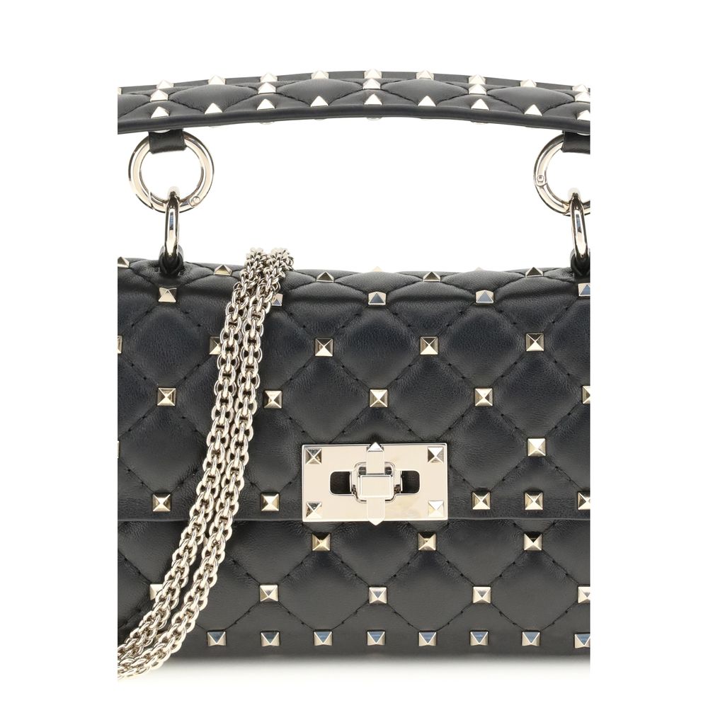 Valentino Garavani Kleine Leren Rockstud Spike Handtas