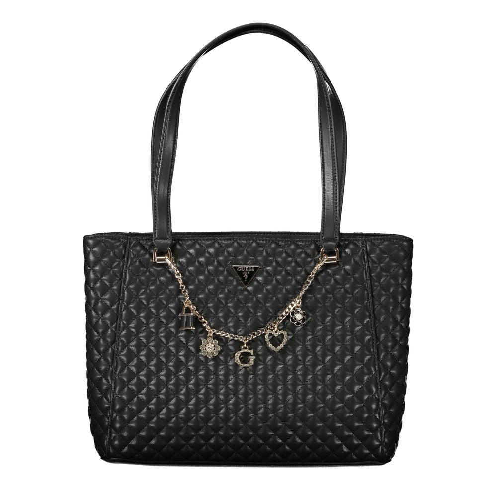 Guess Jeans Zwarte Polyethyleen Dames Handtas