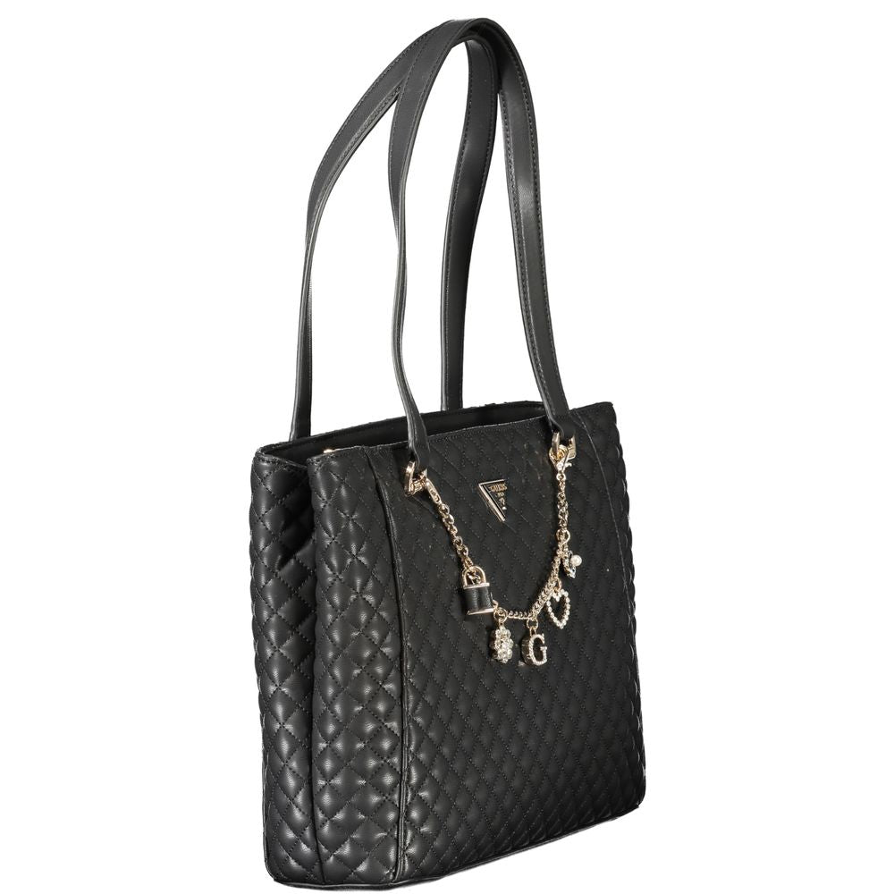 Guess Jeans Zwarte Polyethyleen Dames Handtas