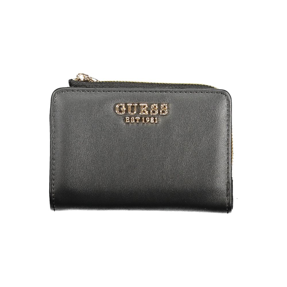 Portefeuille Guess Jeans en polyéthylène noir pour femme
