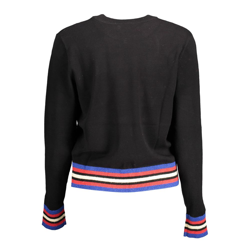 Pull en polyester noir Desigual