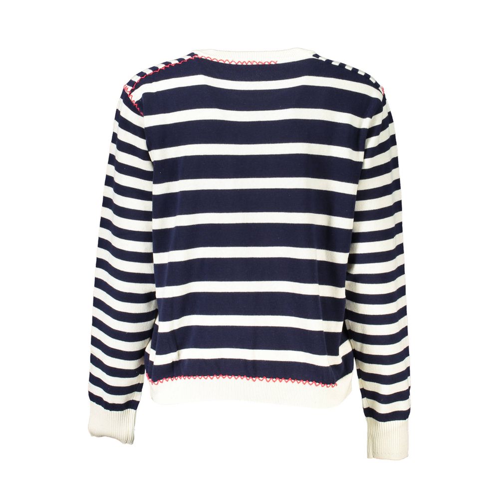 Pull en coton bleu Desigual