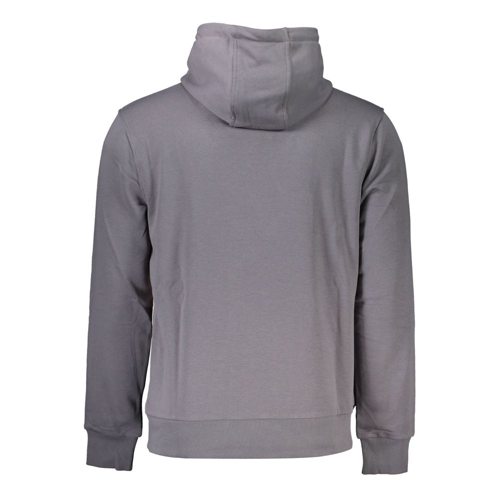 Pull en coton gris pour homme Cavalli Class