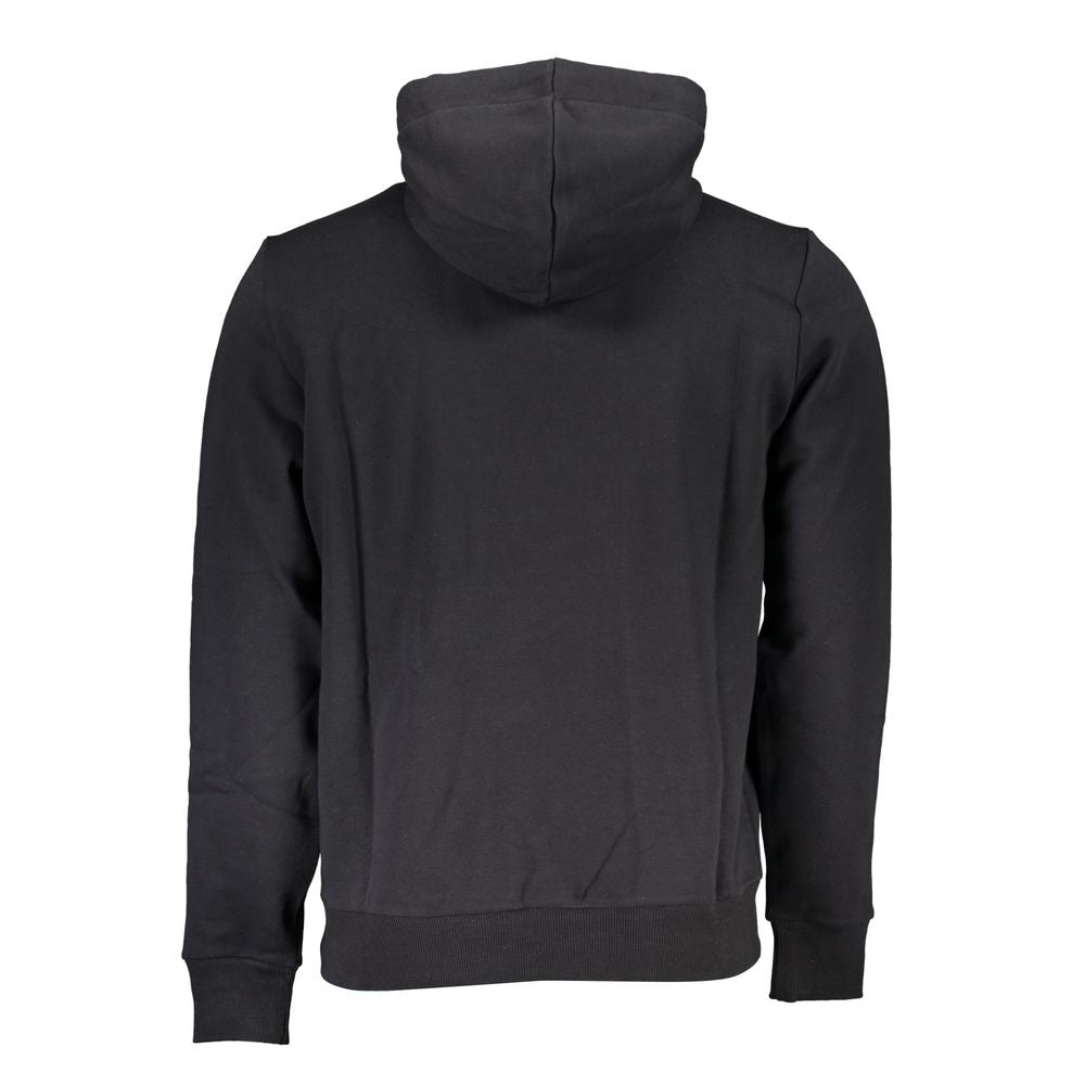 North Sails Black Cotton Men Sweater - Sustainable Style