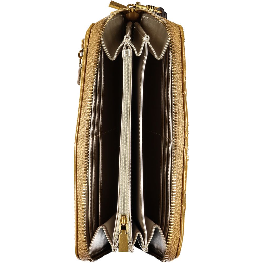 Portefeuille Guess Jeans en polyéthylène jaune