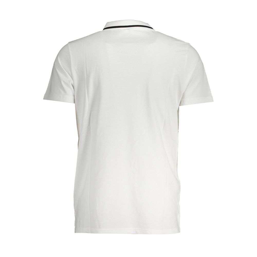 Fila wit katoenen poloshirt