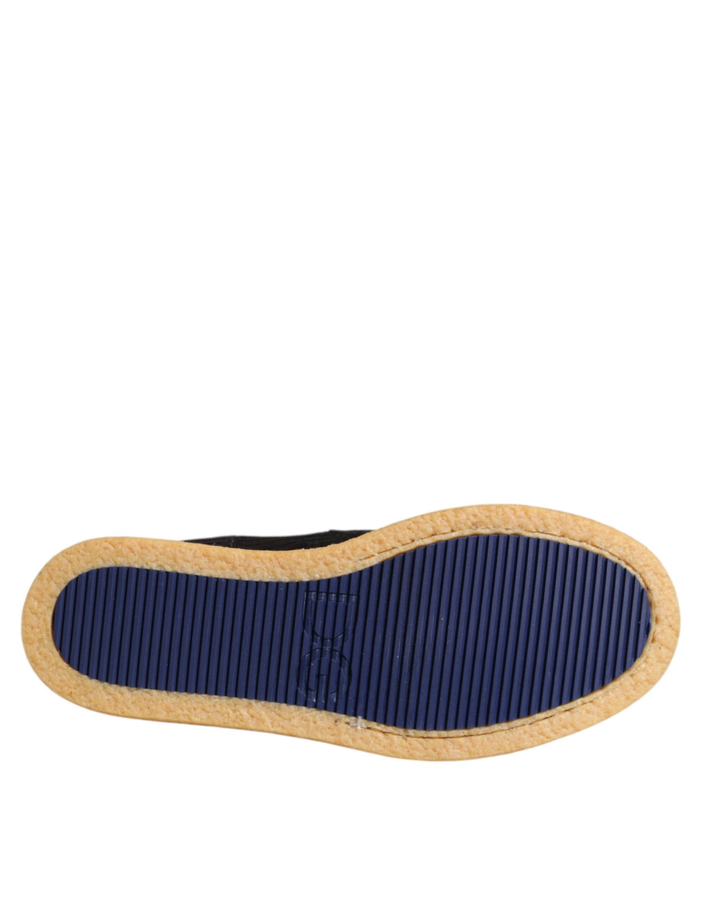 Dolce & Gabbana Zwarte Kalfsuede Slip-on Ankle Boots