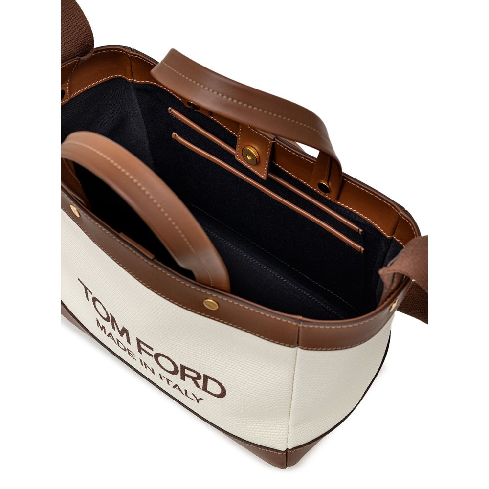 Tom Ford beige katoenen tas