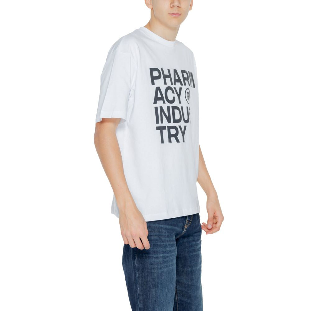 Wit katoenen T-shirt voor de farmaceutische industrie