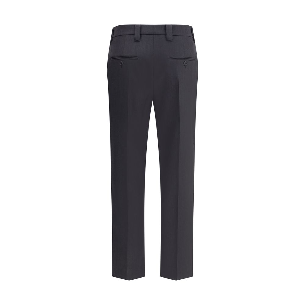 Pantalon en laine vierge Prada