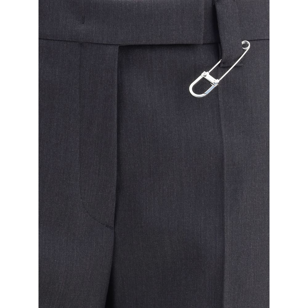 Pantalon en laine vierge Prada