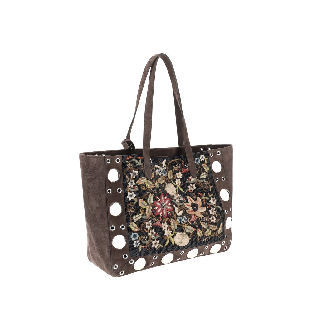 Sac cabas Nellcote à broderies florales Valentino Garavani