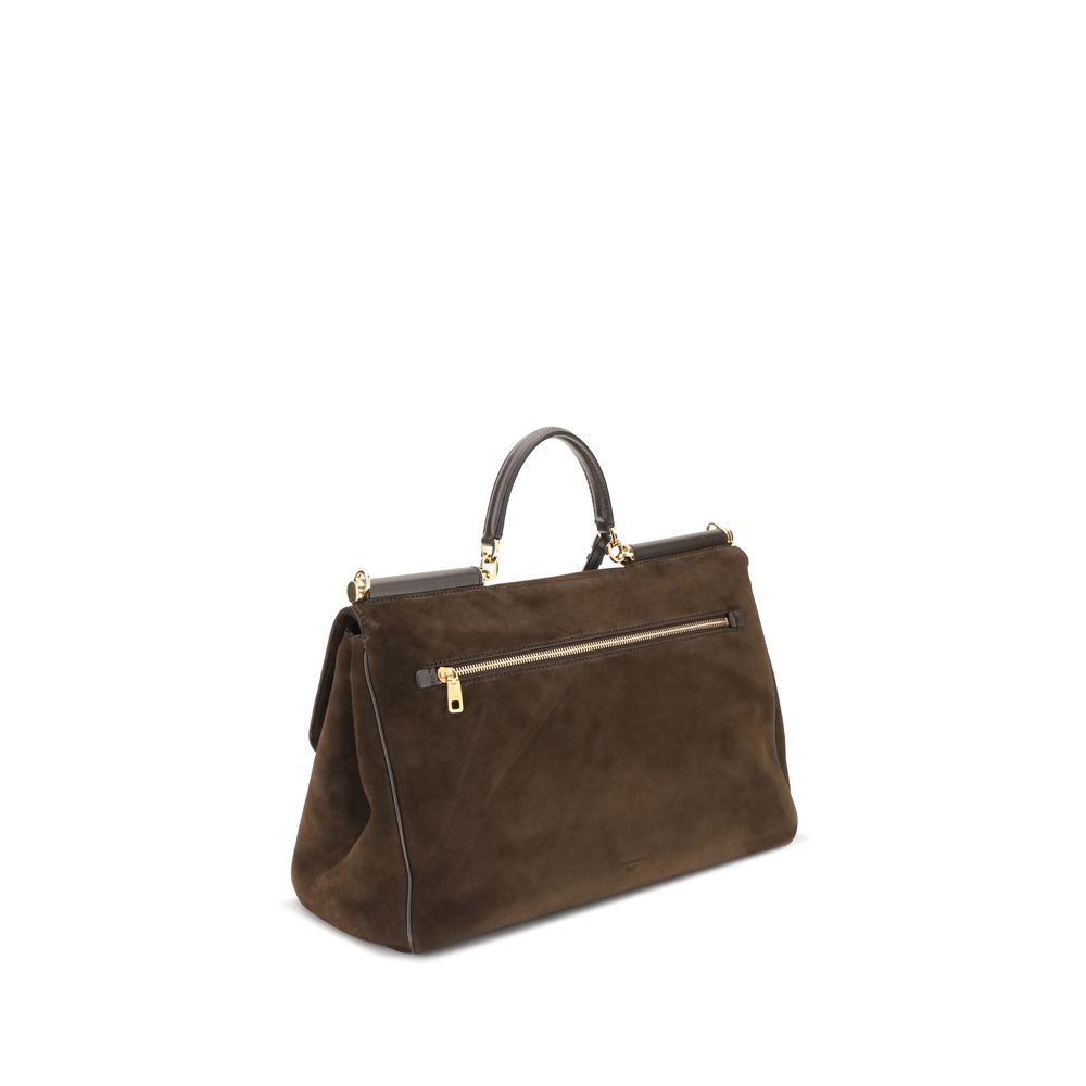 Dolce & Gabbana Sicilië suède handtas