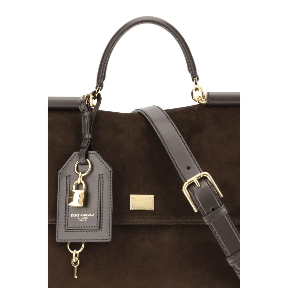 Dolce & Gabbana Sicilië suède handtas