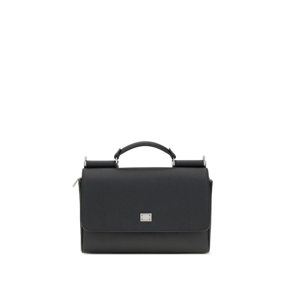 Dolce & Gabbana My Sicily leren handtas