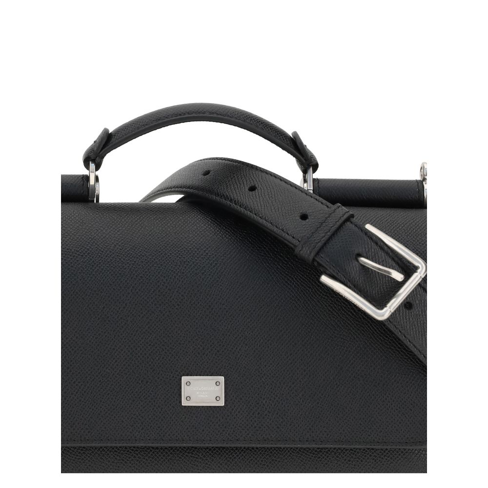 Dolce & Gabbana My Sicily leren handtas