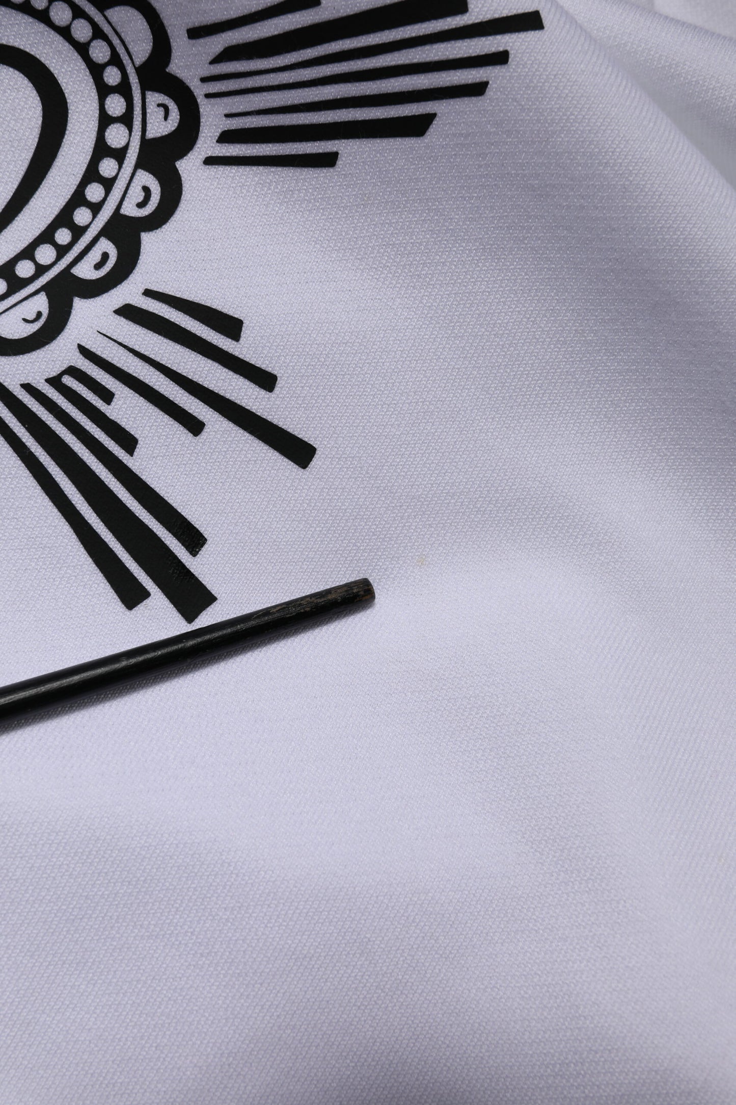 Dolce & Gabbana wit sweatshirt met capuchon en het symbool van het Heilig Hart