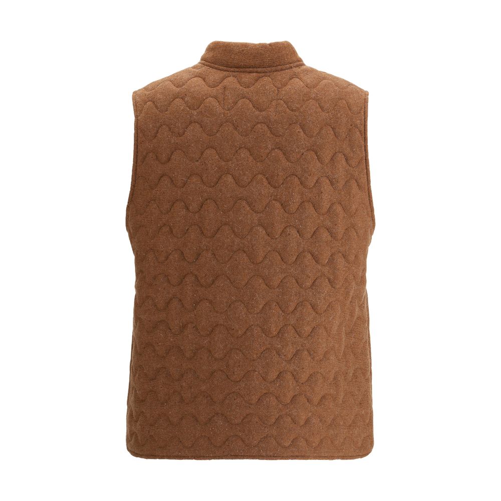 Gilet en laine et duvet de Fabiana Filippi