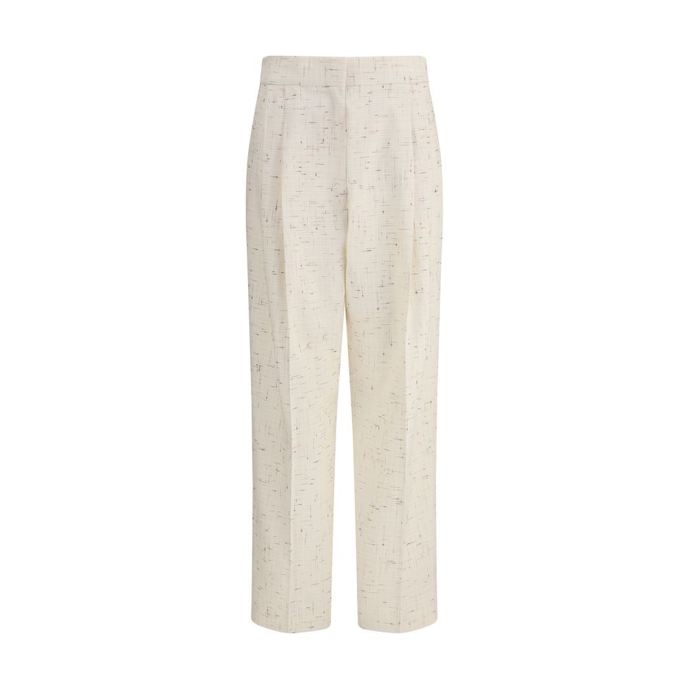 Pantalon en tissu à boutons Fabiana Filippi