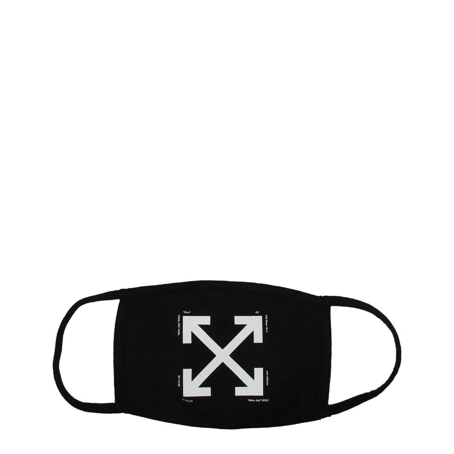 Masques en Coton Noir Off-White - Modèle OMRG001R21JER0061001