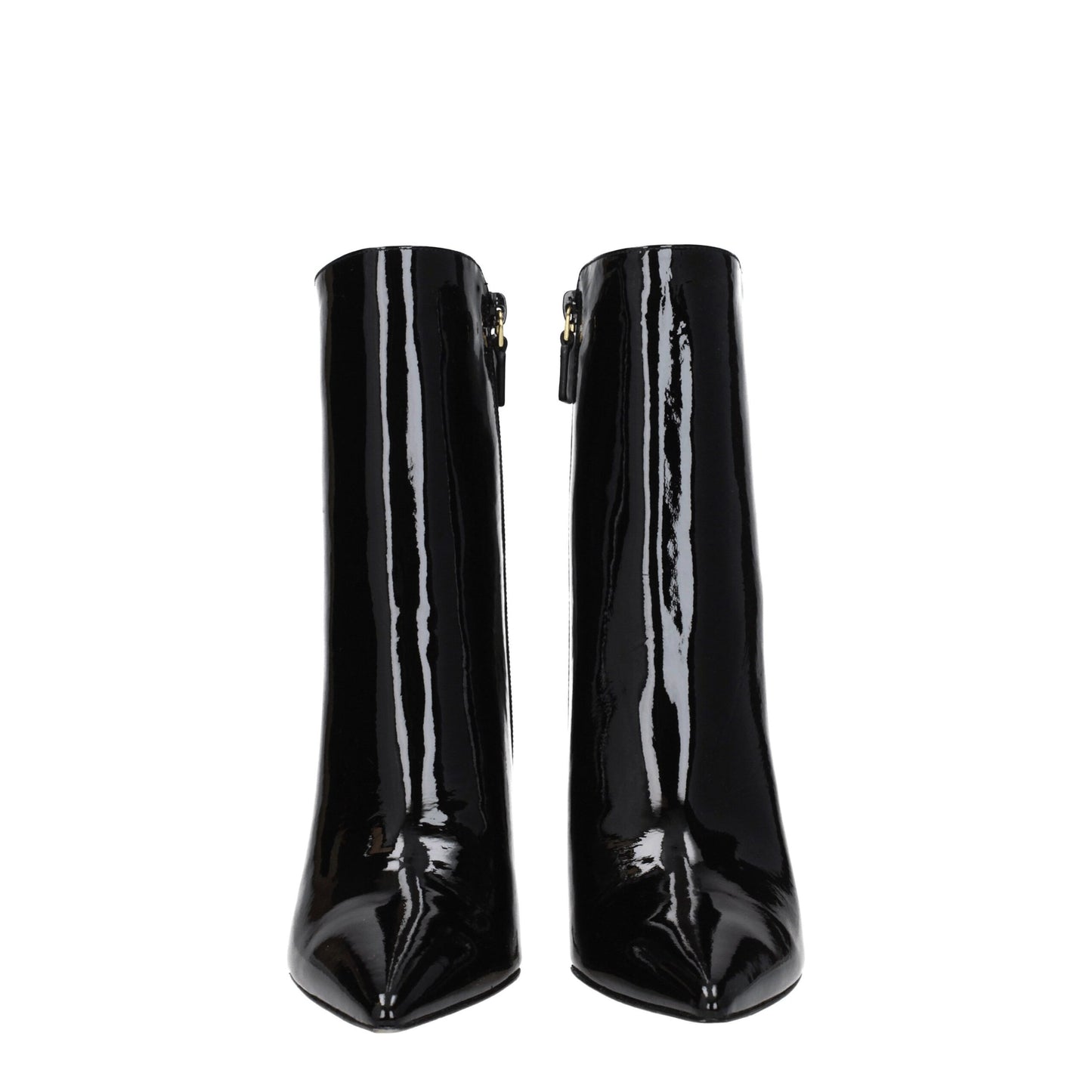 Stuart Weitzman zwarte leren enkellaarzen