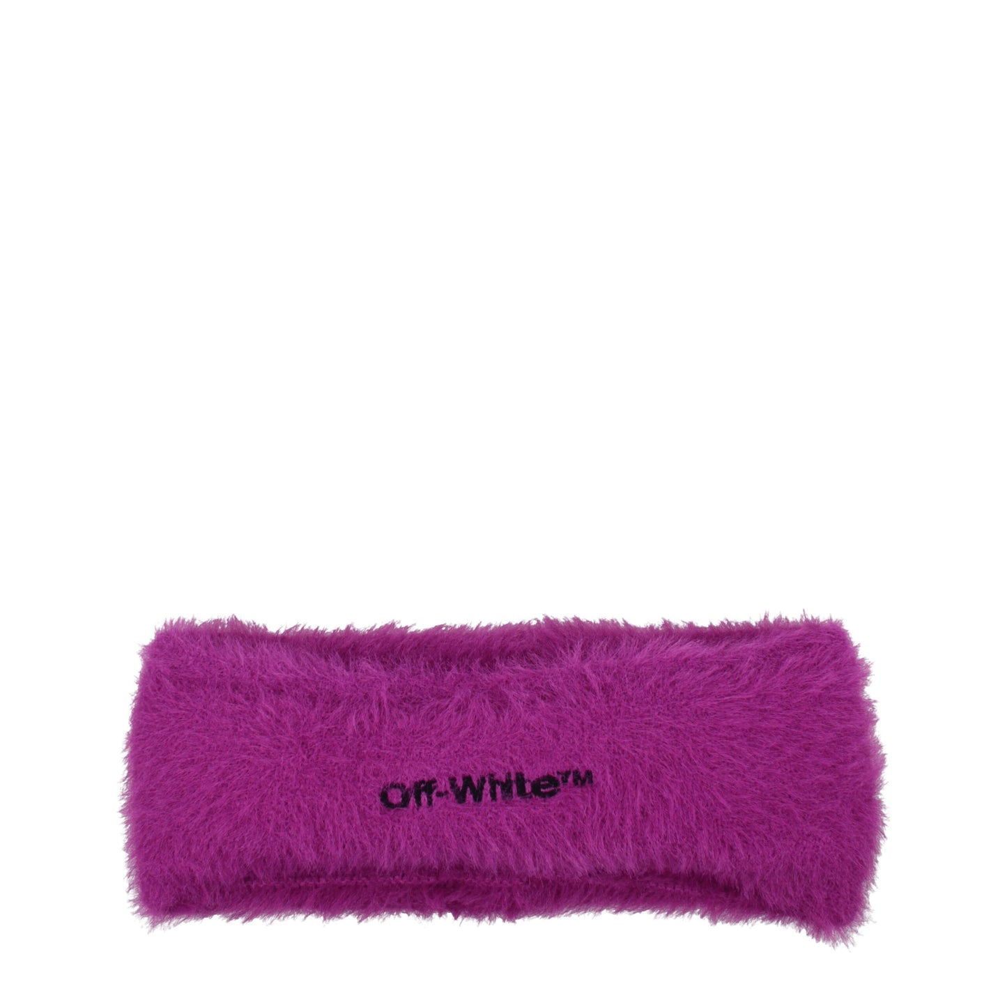 Bandeaux en tissu violet blanc cassé