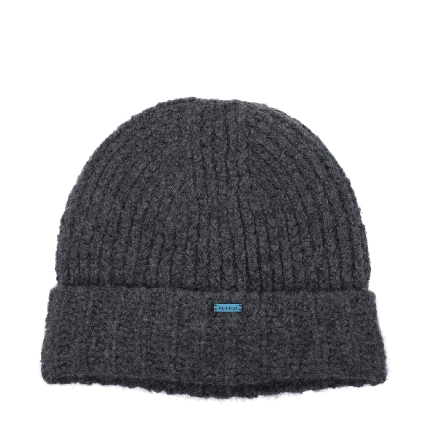 Bonnet en cachemire gris Alanui