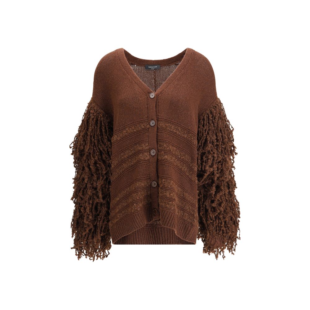 Cardigan à franges de Fabiana Filippi