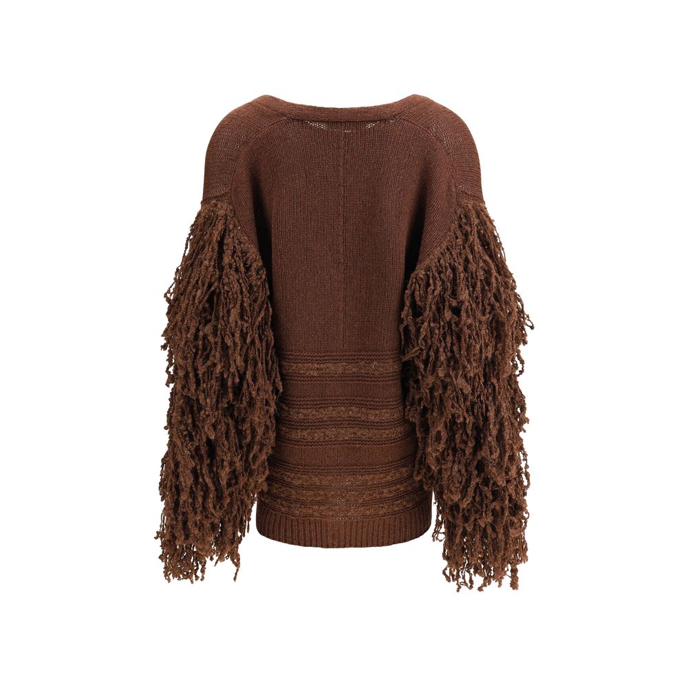 Cardigan à franges de Fabiana Filippi