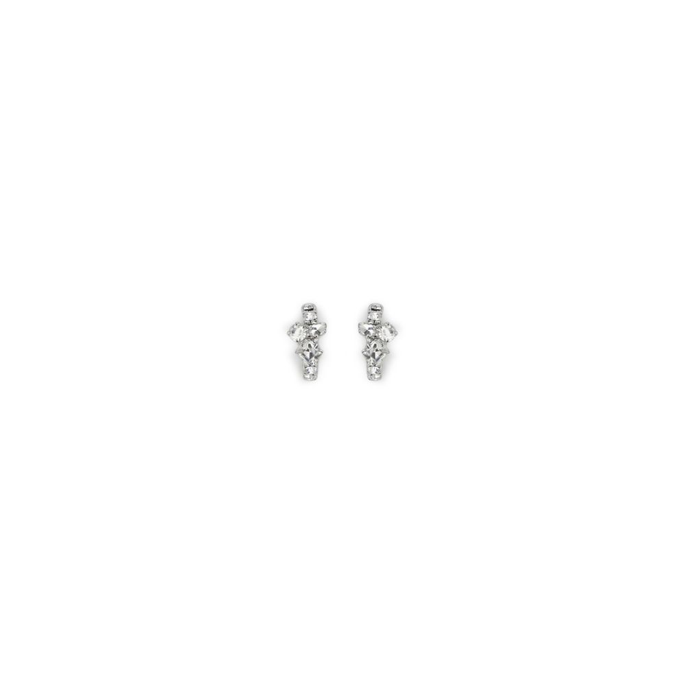 Boucles d'oreilles en strass Magda Butrym