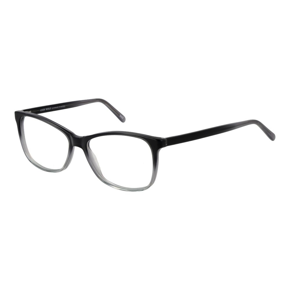 Monture de lunettes unisexe noire Andy Wolf