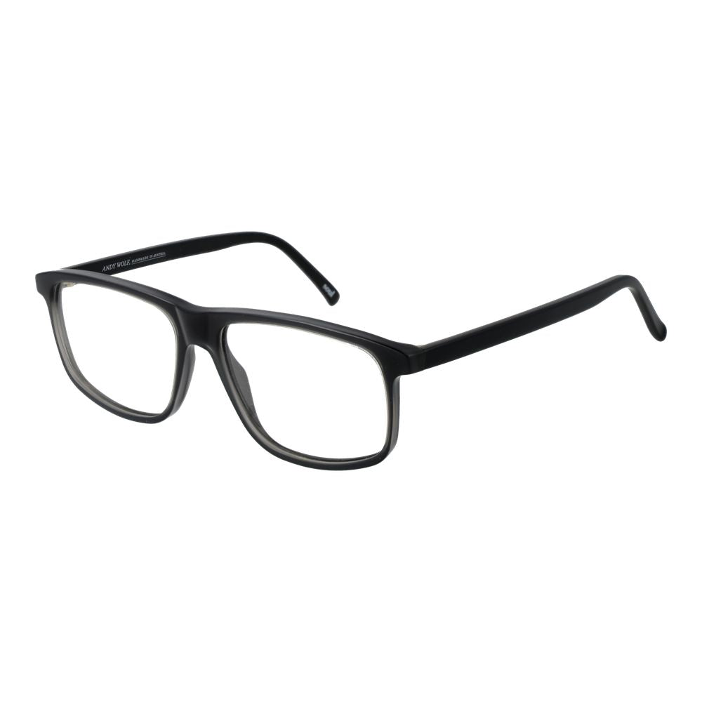 Monture de lunettes unisexe noire Andy Wolf