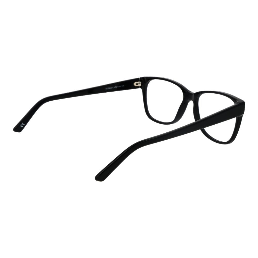 Monture de lunettes unisexe noire Andy Wolf