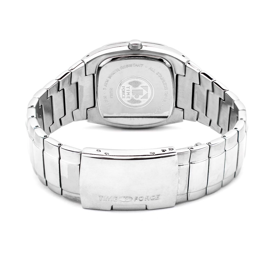Time Force Zilveren Horloge van Roestvrij Staal